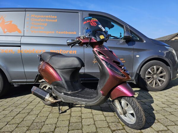 kappenset piaggio zip 2000 Micra Mystique Red  5-delig
