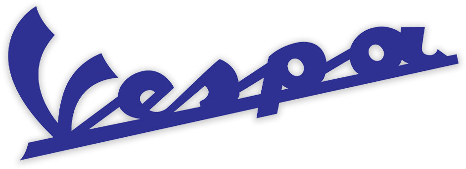 Vespa scooter logo - symbool van Italiaanse stijl en vakmanschap te koop bij Thunderracing