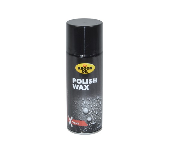 poetsmiddel kroon polish wax voor matte lak/windscherm 400mL spuitbus 22010