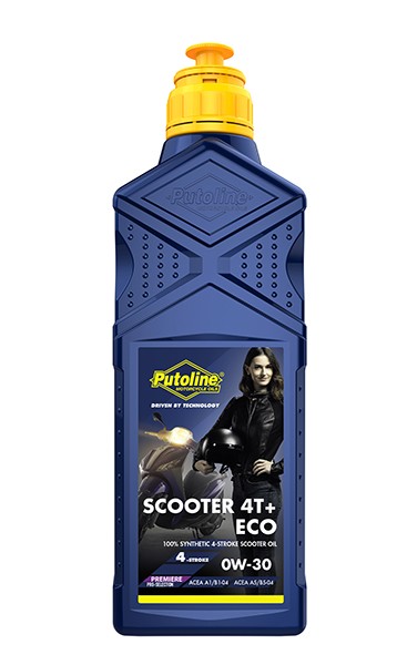 motorolie putoline 0w30 vol synth. scooter 4T +eco 1L fles piaggio, vespa 74216