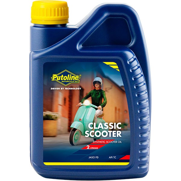 2-takt olie putoline classic scooter 1L fles 74100