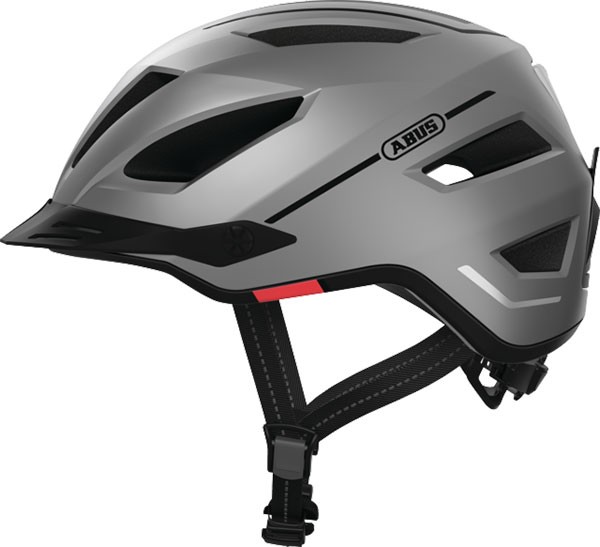 helm abus pedelec/snorfiets 2.0 led NTA-8776 keur urban S-M 52/57 titan
