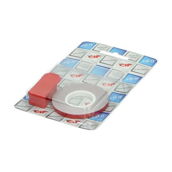 sticker universeel wielbies + montage-adapter rood 5025