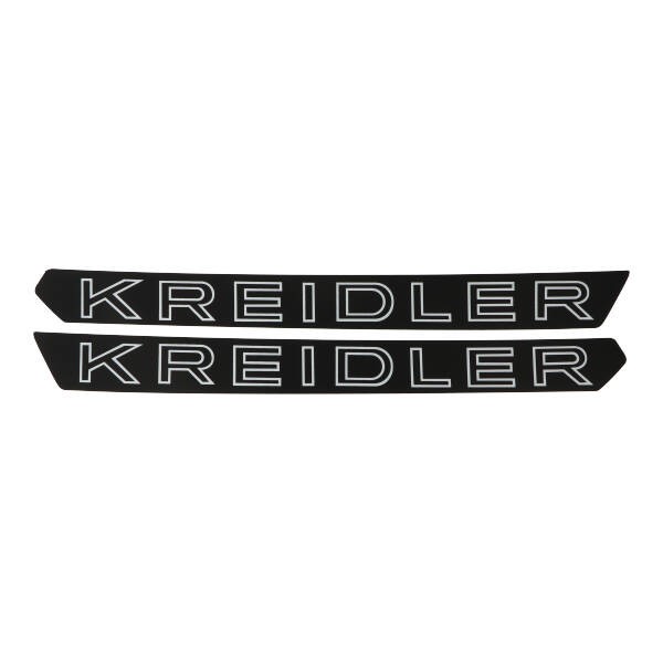 stickerset benzinetank 1973-1975 zwart/wit kreidler
