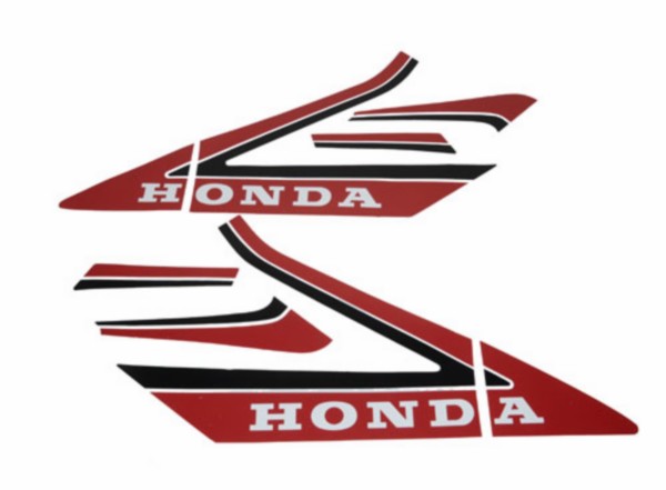 stickerset falko model 1987 Honda rood/wit 8-delig mb 010385