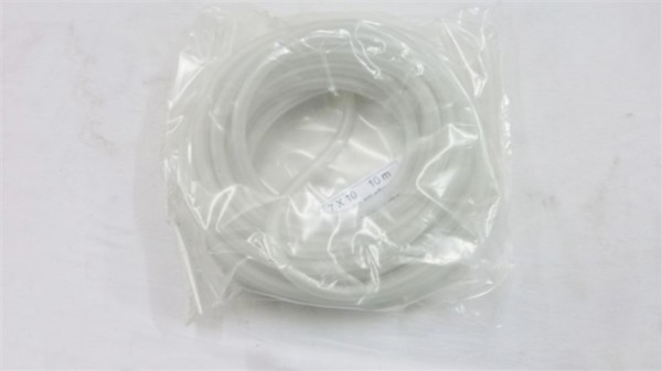 benzineslang plastic 10m 7x10 transparant