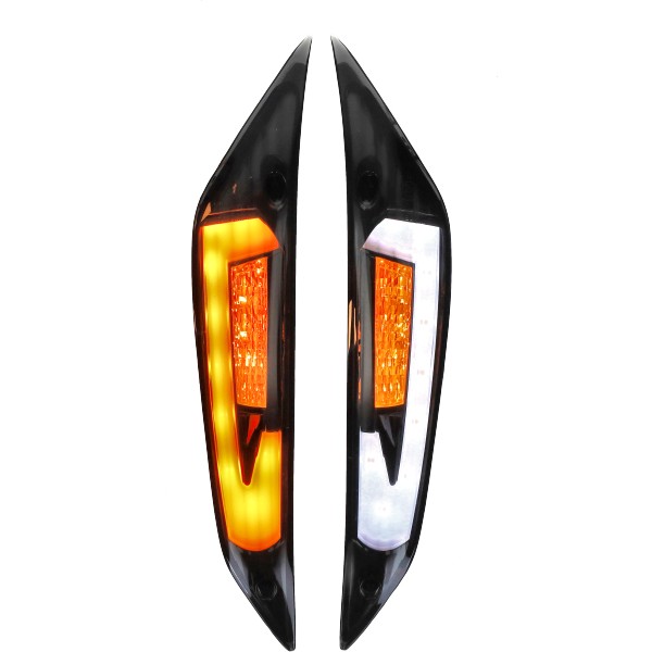 knipperlichtset Power1 led matrix Evo-3 voor titanium zip2000
