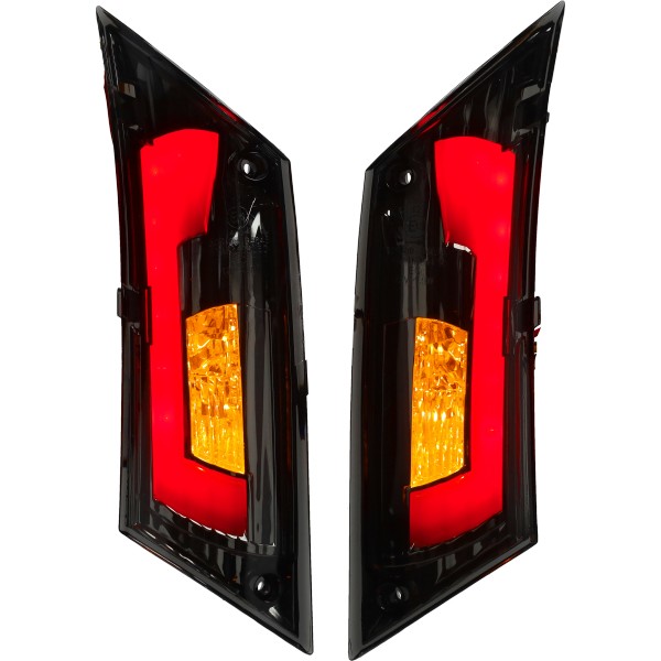 knipperlichtset Power1 led matrix E-Keur tube EVO-2 achter titanium zip2000