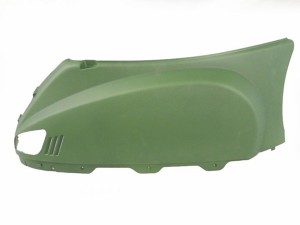 zijscherm rechts mat groen vx50=op=op