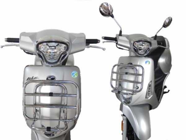 voordrager Kymco origineel New Like chroom klap