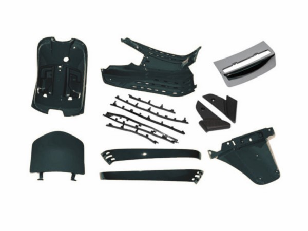 plaatwerkset binnen 85/B zwart mat lx, vespa S