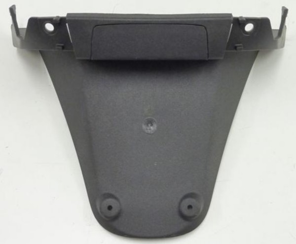 achterspatbord ongespoten zwart lx, vespa, vespa S