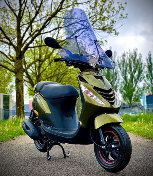 plaatwerkset Power1 model SP + led lampparie groen 6-delig zip2000