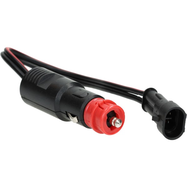 aanstekerplug BC 12v universeel met adapterkabel 18mm/12mm