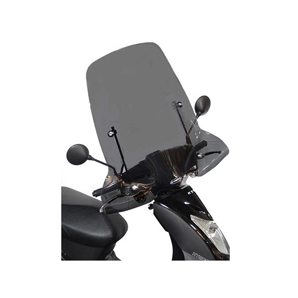windscherm Kymco origineel met bevestigingsset hoog smoke Kymco Agility