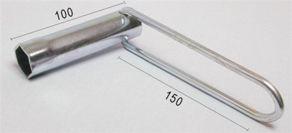 bougiesleutel buzzetti opklapbaar lang 21mm 4807
