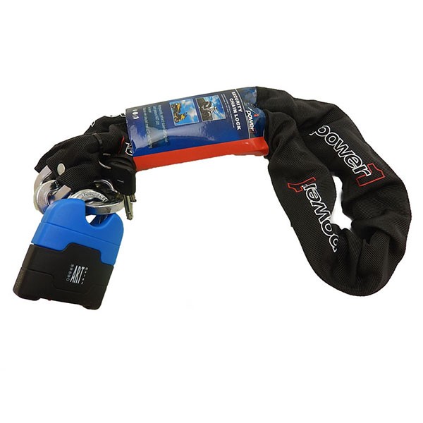 kettingslot Power1 + hangslot art 4-sterren 120cm