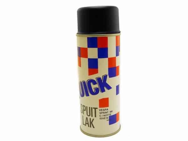 spuitlak notte 99/C (notte) Vespa 400mL spuitbus mat zwart sprint