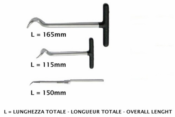 gereedschap buzzetti o-ring keerring demontage set 3 stuks 4943