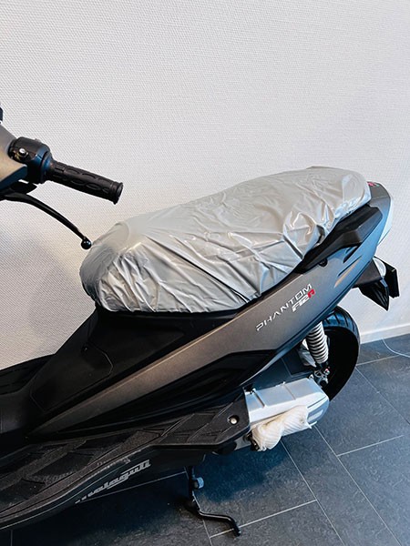 regenhoes bogart buddyseat pvc 60x90cm M grijs