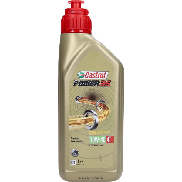 motorolie Castrol 10W40 4t power rs 1L 15f533