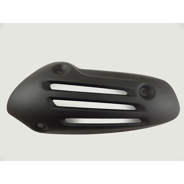 hitteschild Piaggio origineel uitlaat euro-4/5 zwart mat primavera 4t-3v, sprint 4t-3v 1a011836