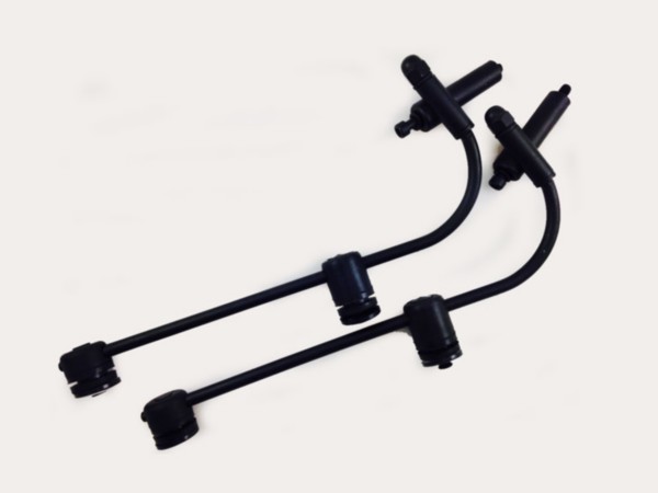 windscherm bevestigingset zwart zip 4t, zip2000