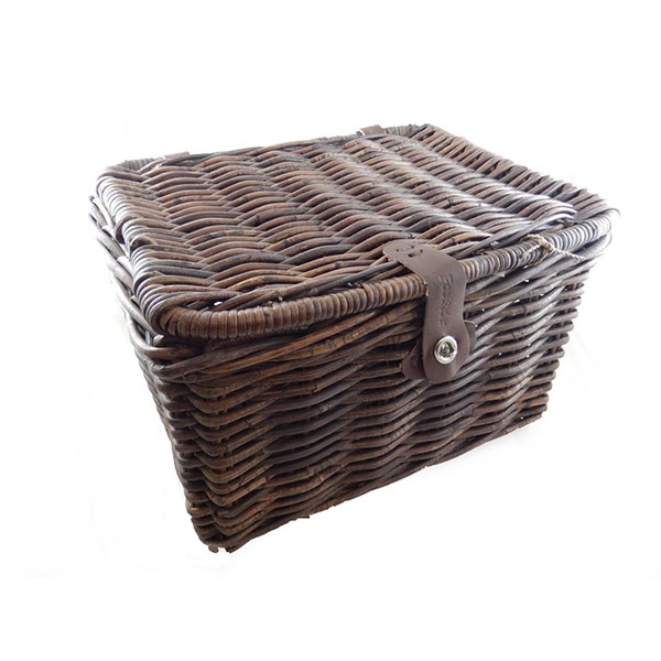 mand rotan indo universeel 45cm bruin fiets, fatbike