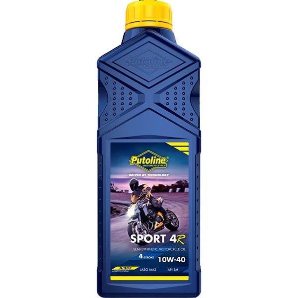 motorolie putoline 10W40 sport 4R 1L fles 74384