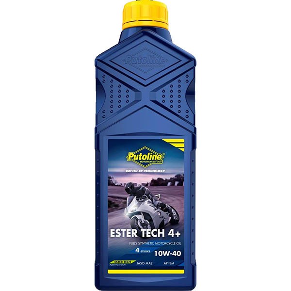 motorolie putoline 10W40 vol synth. ester tech 4+ 1L fles 70624