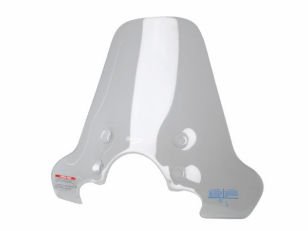windscherm Piaggio origineel met bevestigingsset hoog helder beverly 500cc, carnaby 657575