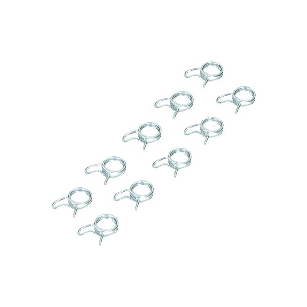 knijpveerklem benzineslang 7x10mm 10 stuks