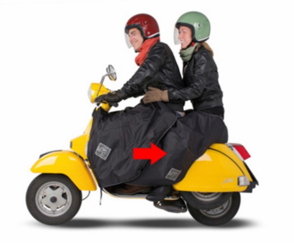 beenkleed tucano thermoscud universeel scooter/scootmobiel !! stik fout rits kan niet dicht  !! r194