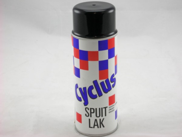 spuitlak 98/a zwart vespa 400ml sprint, fly, gts, primavera, vespa lx