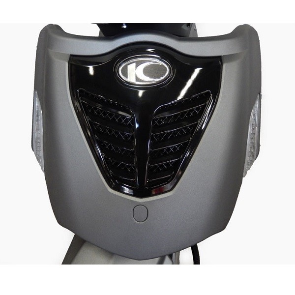 voorscherm Kymco origineel midden zwart glans people-s 6430a-lcd4-bao-n1p