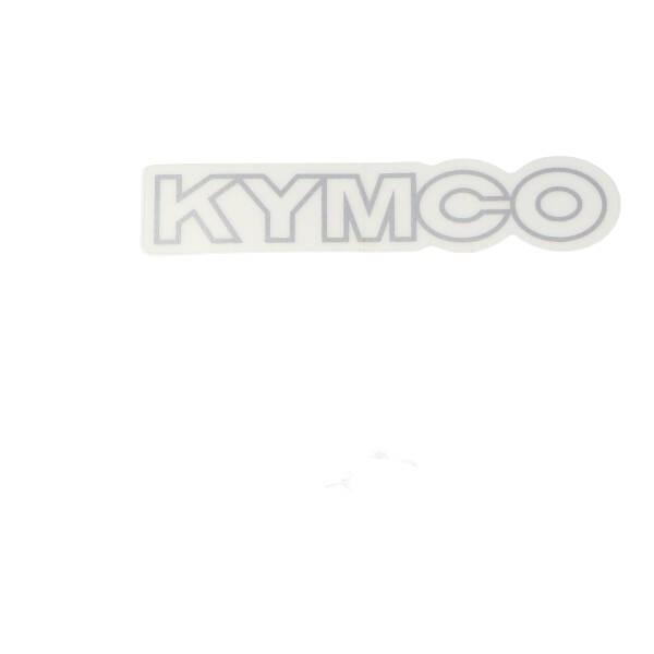 sticker Kymco origineel beenschild woord [kymco] zwart vp50 87140-lfc8-e80-t03