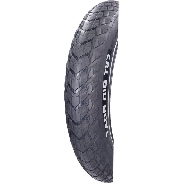 buitenband CST + reflectie Big Boat 20x4.0 zwart fatbike