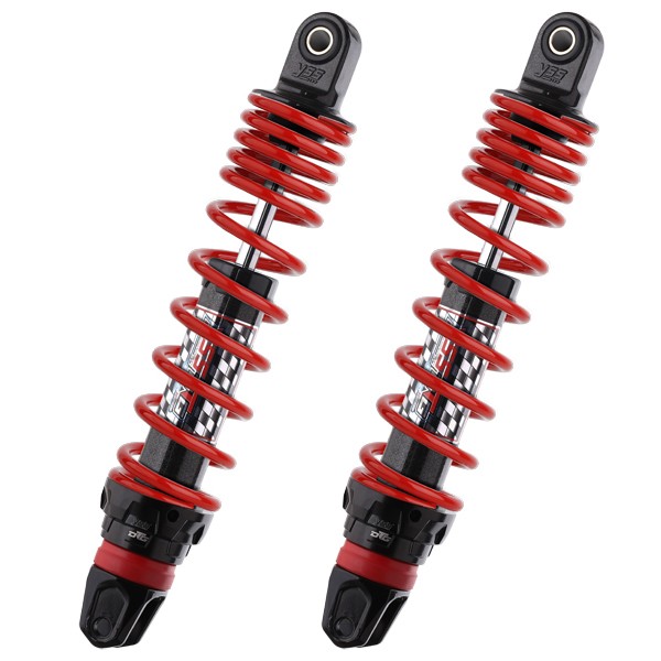 schokbrekerset yss hybrid DTG maxi scooter Honda 300mm rood sh 125/150