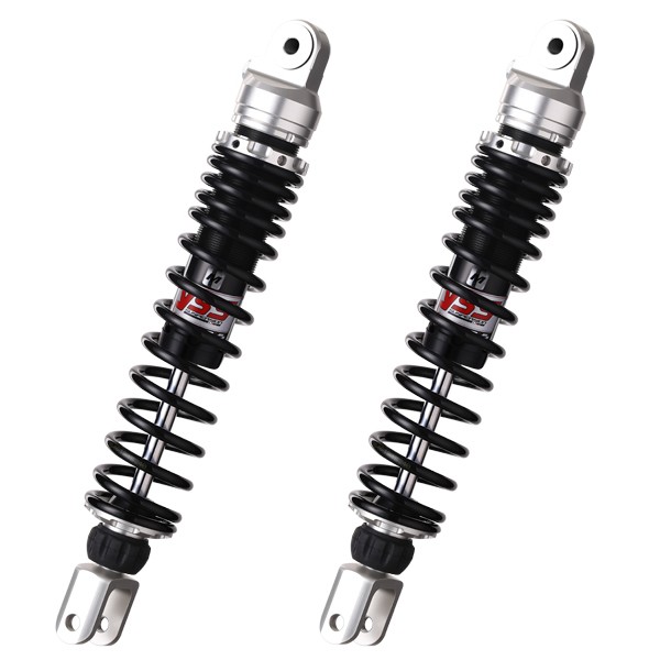 schokbrekerset yss hybrid DTG maxi scooter dtg honda 400/600 420mm zwart silver wing