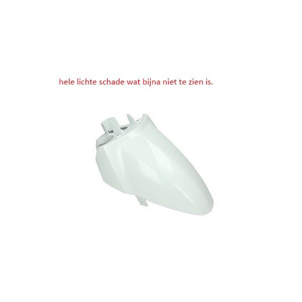 voorspatbord Sym origineel !! lichte SCHADE !! wit mio 50i 61100-fsa-000-wd