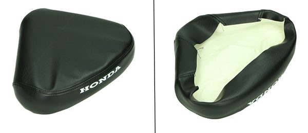 zadeldek Xtreme (made in EU) Honda + schuim zwart camino