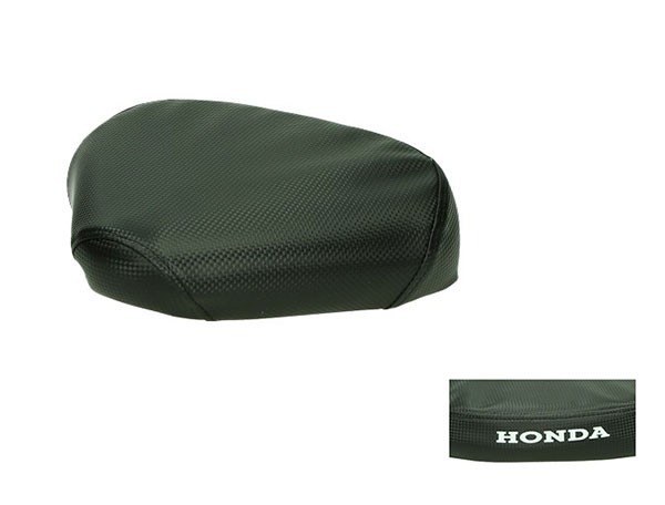 zadeldek Xtreme (made in EU) Honda + schuim zwart/carbon camino