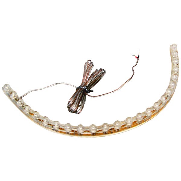 lichtslang DMP led 24cm wit=op=op