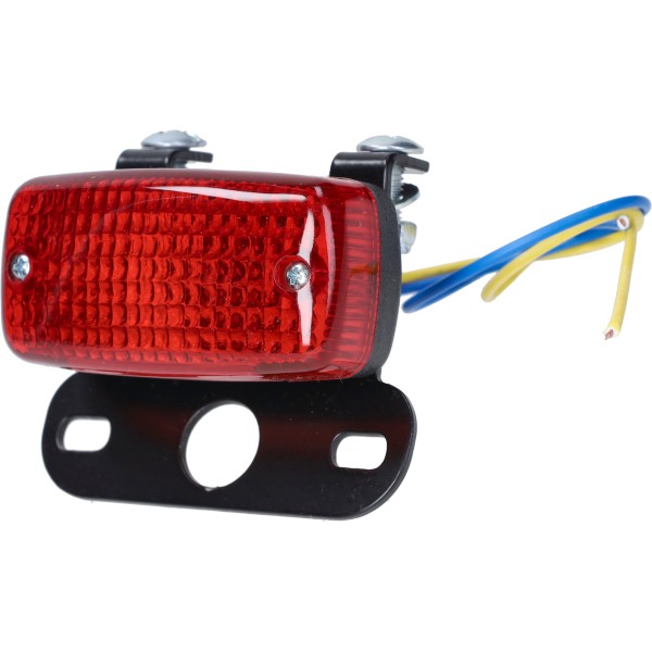 achterlicht guia met bevestigingsset klein (made in EU) bromfiets, schakelbromfiets, otr, sm