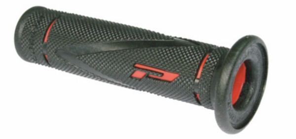 handvatset progrip zwart/rood scooter 838