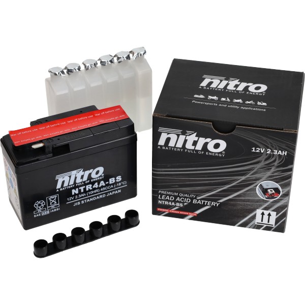 accu nitro ntr4a-bs/ytr4a-bs 12v 2.3amp bali, sfx, street magic, x8r