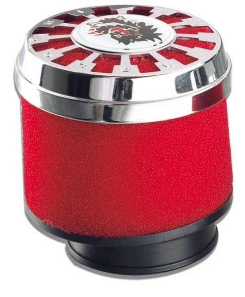 powerfilter malossi e13 recht 42-58mm rood 049802