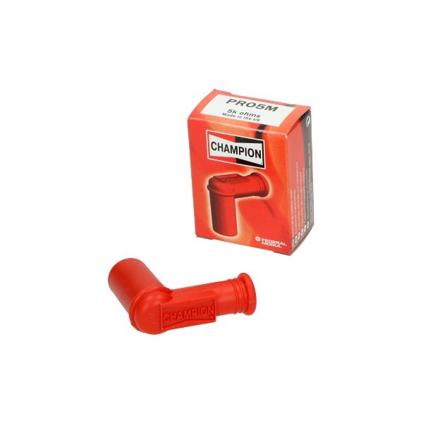 bougiekap champion PR05M waterdicht silicone (klein gat) rood
