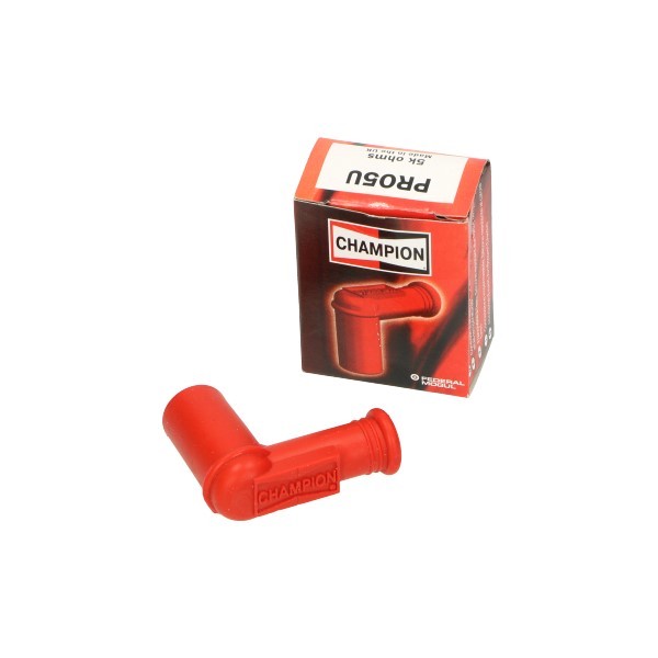 bougiekap champion PR05U waterdicht silicone (groot gat) rood
