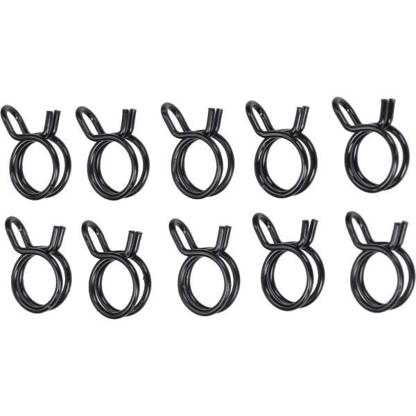 knijpveerklem malossi benzineslang 9.8x10.4mm zwart 10pcs 212187x